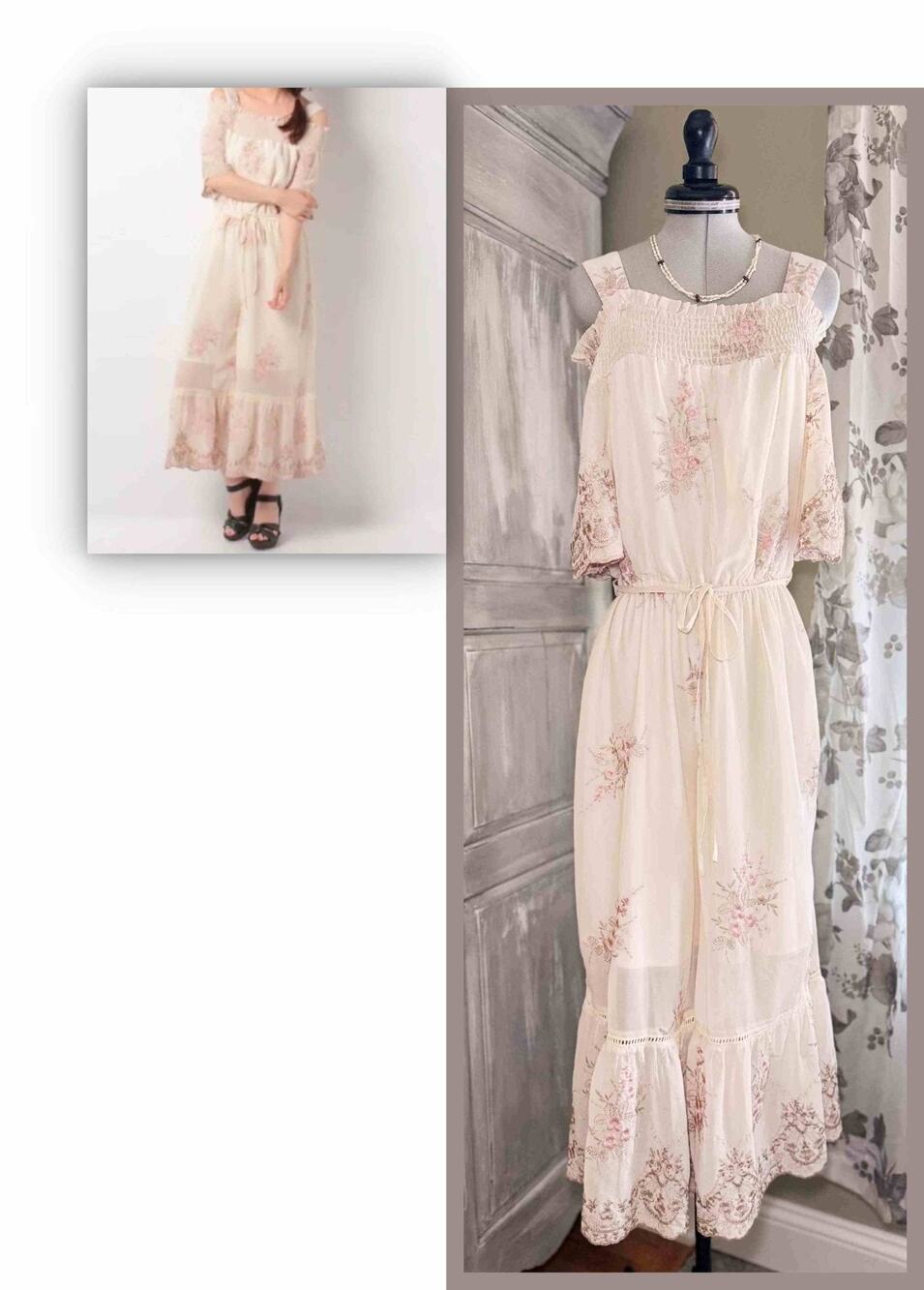 Axes Femme Floral Embroidered Jumpsuit All in One Jfashion Himekaji Cottagecore